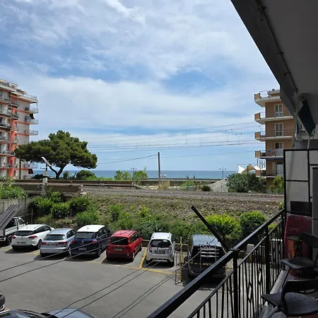 Sea View, 3-room 50m From With Ac Borghetto Santo Spirito