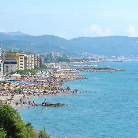 Sea View, 3-room 50m From With Ac Apartament Borghetto Santo Spirito